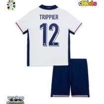 England Kieran Trippier #12 Replica Home Minikit Euro 2024 Short Sleeve (+ pants)